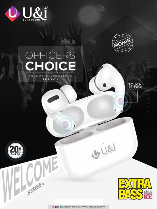 U&i Wireless airbuds ENC Air 02 - White