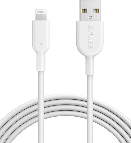 Anker Type-C To Lightning Cable (6ft, Braided) - White