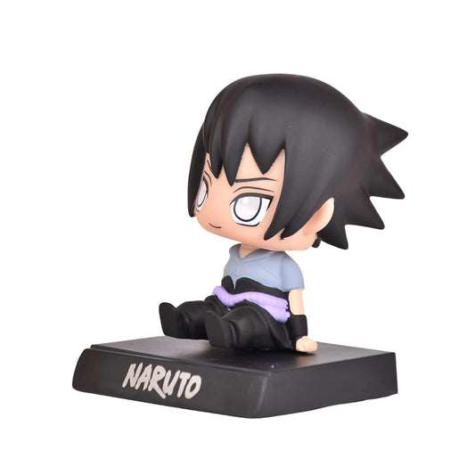 Small Figures Shacking Head & Mobile Holder - Sasuke