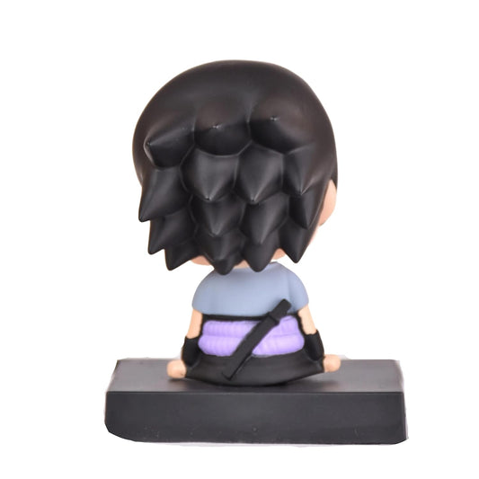 Small Figures Shacking Head & Mobile Holder - Sasuke