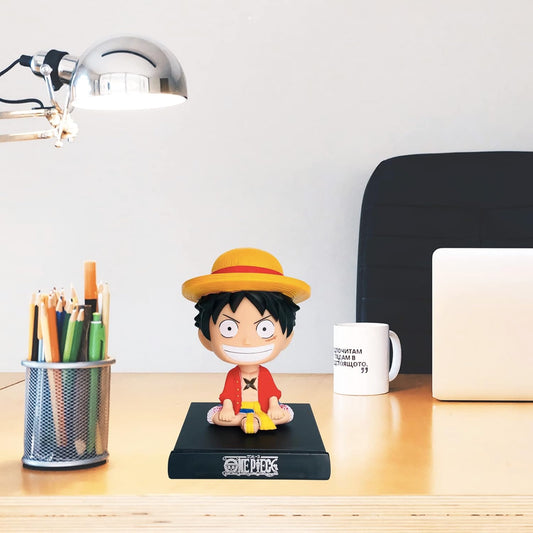 Small Figures Shacking Head & Mobile Holder - Luffy