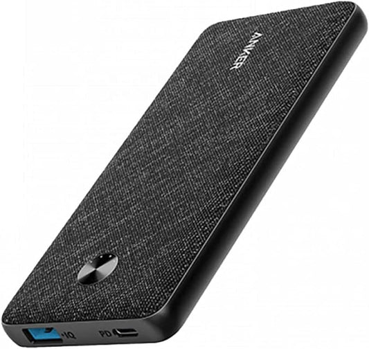 Anker Fast Charging Super Slim Power Bank - PowerCore III Sense 10000 mAh - Black