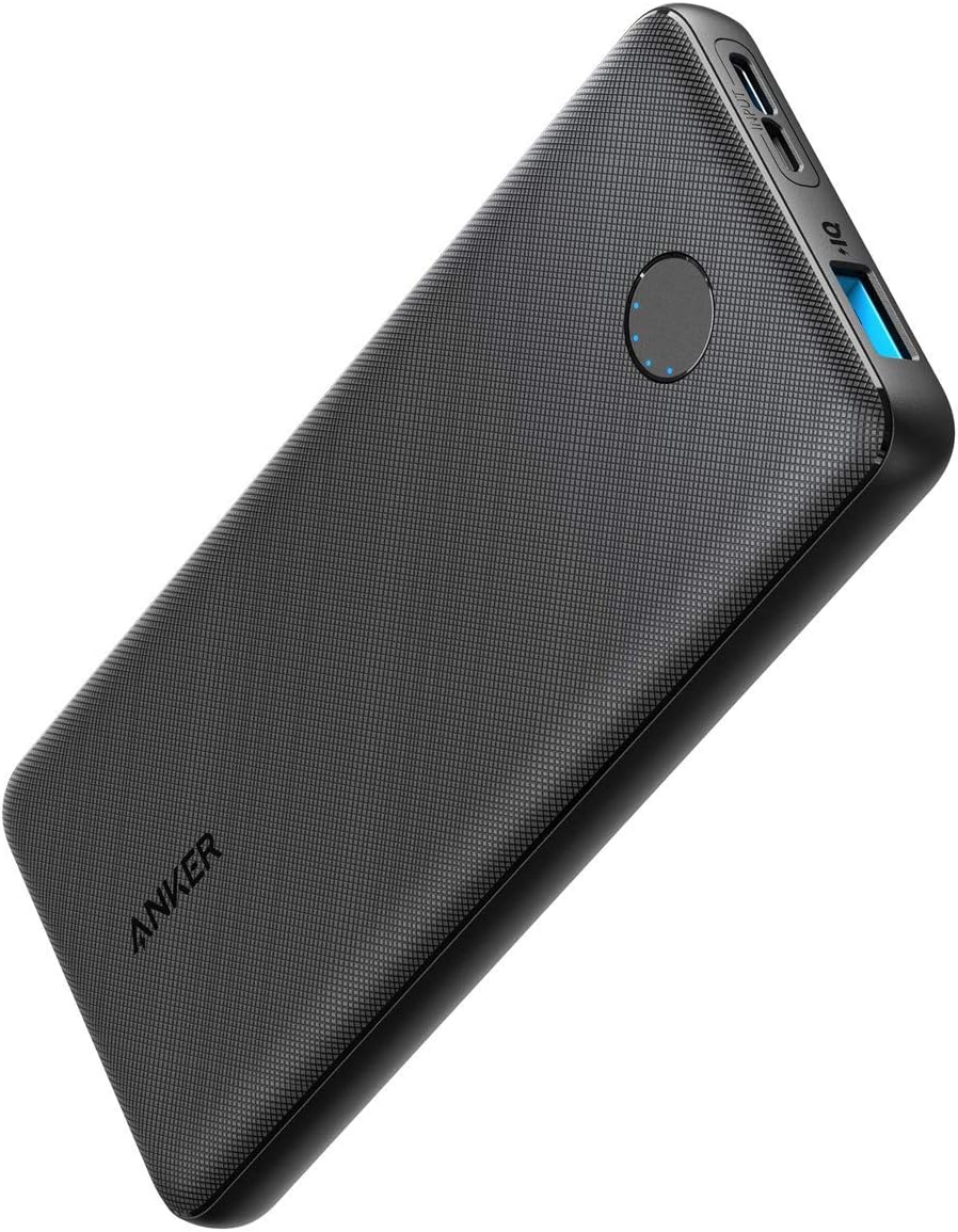 Anker Slim And Powerful Power Bank - PowerCore Slim 10000 mAh - Black