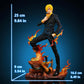 Anime Figure - Sanji Legs On Fire